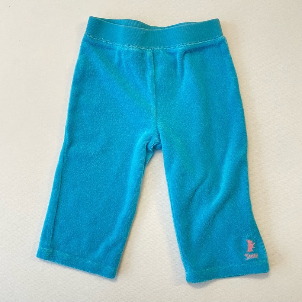 Juicy Couture Baby Girl Terry Pants Blue 12 Months